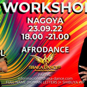 SHAKA DANCE® Fushion Workshops Nagoya