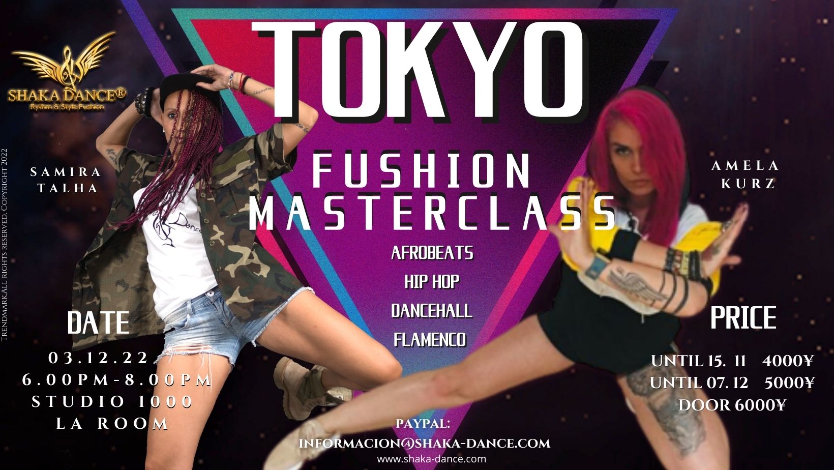 SHAKA DANCE® Masterclass – Tokyo