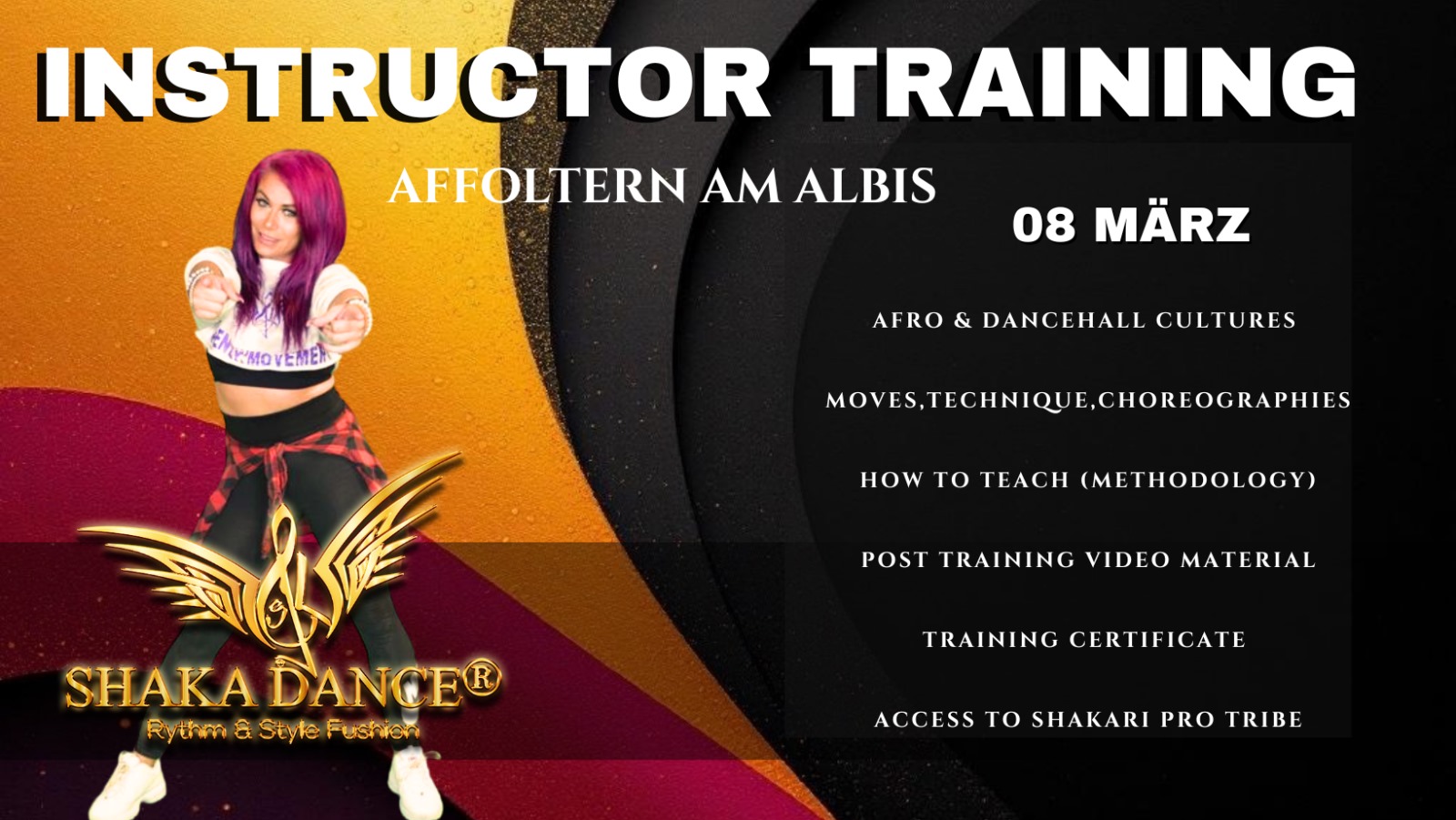 SHAKA DANCE® Instructor Training Affoltern am Albis (Switzerland) (copia)