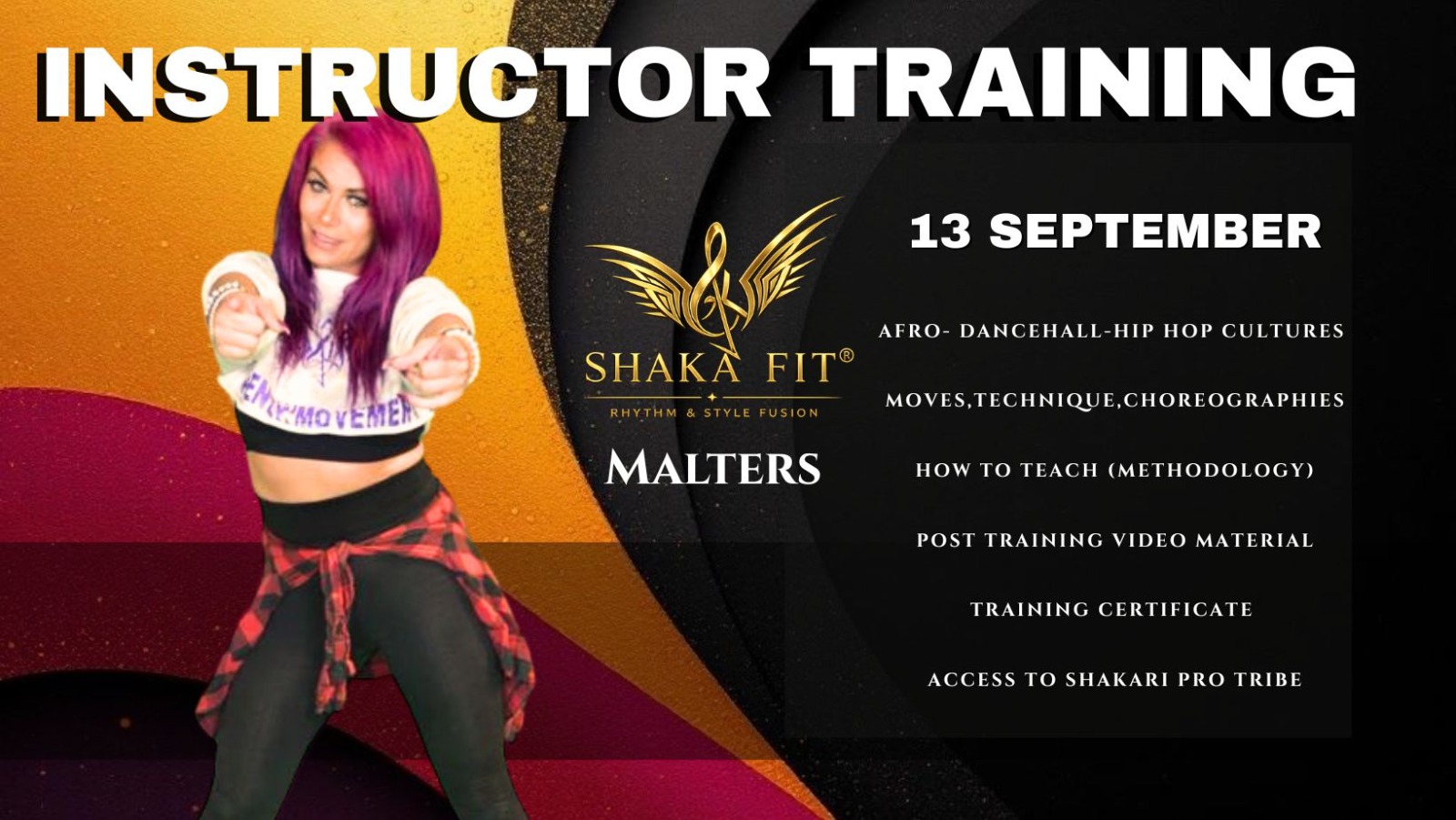 SHAKA FIT Instructor Training MALTERS